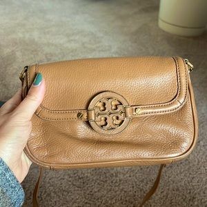 Brown Tory Burch bag